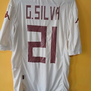 Camiseta Torino FC Gastón Silva N° 21 Kappa Kombat Serie A TIM Original - imagen 2