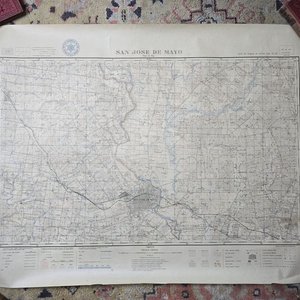 Lote anterior: Mapa topográfico San José de Mayo, Instituto Geográfico Militar Uruguay