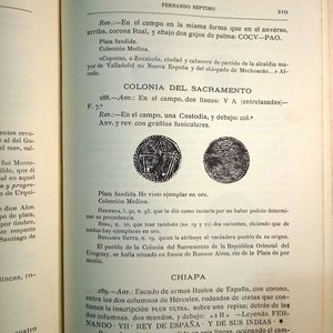 Libro "Medallas de Proclamaciones y Juras de los Reyes de España en América" de José T. Medina (1973) - imagen 5