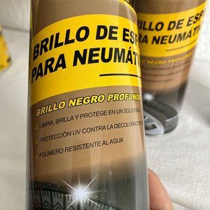 Pack 3 Brillantes de Espuma para Neumáticos 4K - Negro Profundo - imagen 3