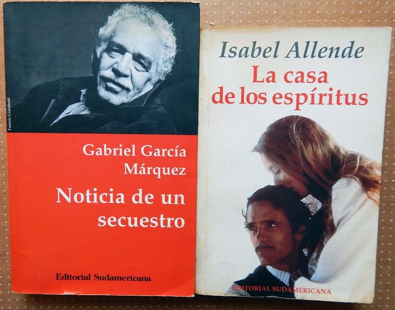 Lote de 5 Libros: Novelas y Cuentos de García Márquez, Allende y Somers