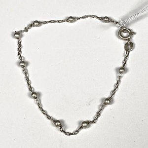 Lote anterior: Pulsera de Plata con Bolitas - 16 cm