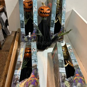 Lote anterior: Set de 4 Decoraciones de Halloween con Calabazas y Esqueletos