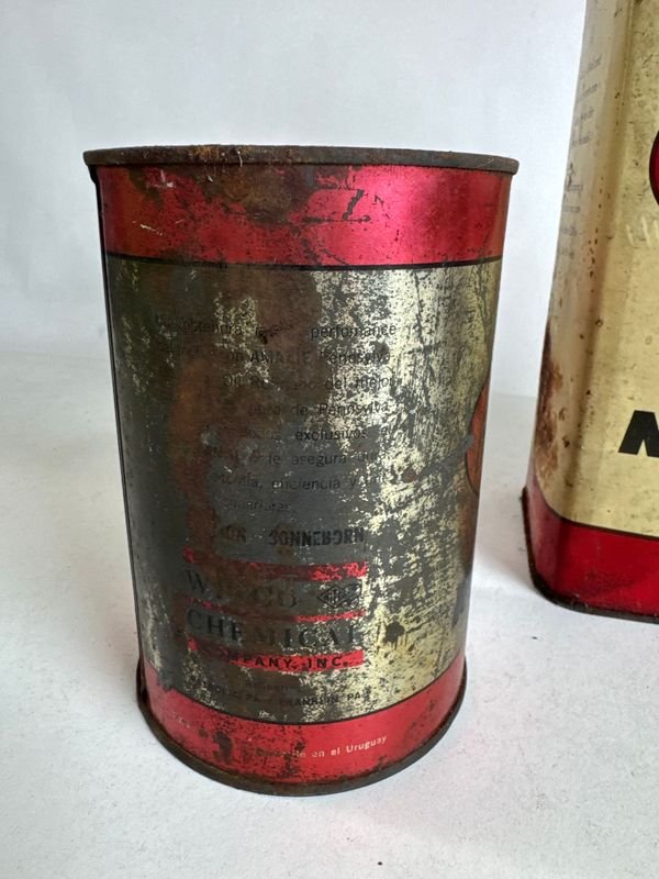 Antiguas latas de aceite con su contenido - imagen 4