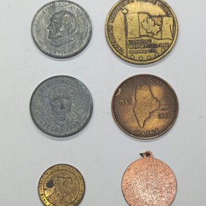 Lote de 6 Medallas de Estados Unidos y Canadá - imagen 6
