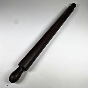 Palote de Amasar Antiguo de Madera Caoba - 76 cm - imagen 2