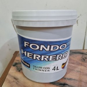 Pintura Fondo Herrero Negro 4L Sin Abrir - imagen 2