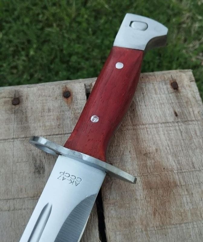 Cuchillo AK-47 con hoja de acero de alta calidad - imagen 3