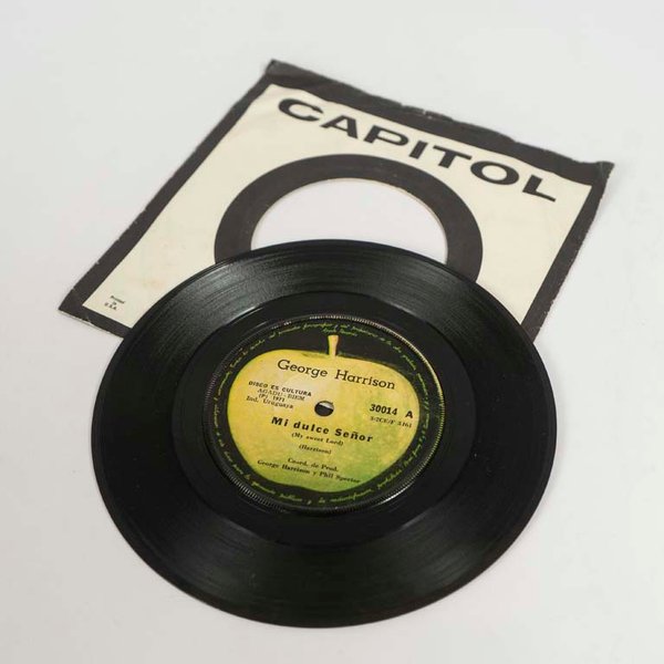 Disco Vinilo Single George Harrison "Mi Dulce Señor" - Edición Uruguay - imagen 1