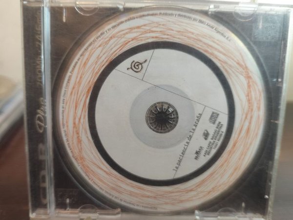CD "La Paciencia de la Araña" - Caballeros de la Quema (BMG Ariola Argentina, 1998)
