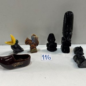 Lote de 6 Adornos: Indio, Pájaro, Ardilla y Más - imagen 2