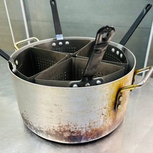 Olla Pastelera de Aluminio con 4 Coladores Integrados - 35cm - imagen 1