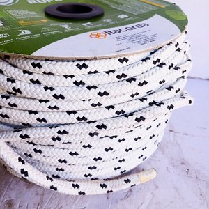 Rollo de Cuerda Náutica Itacordá Blanca y Negra - imagen 2