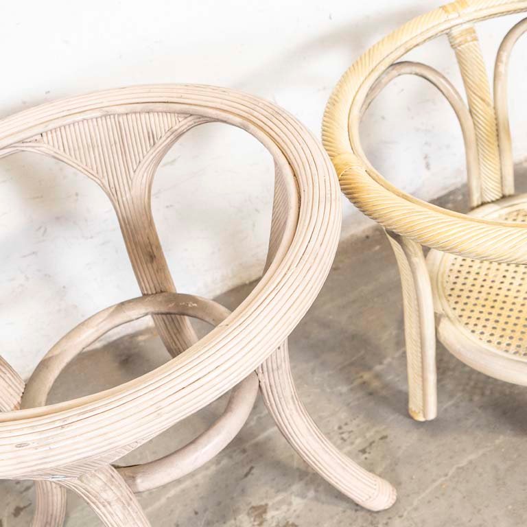 Bases para mesas de jardín en madera y ratán - imagen 3