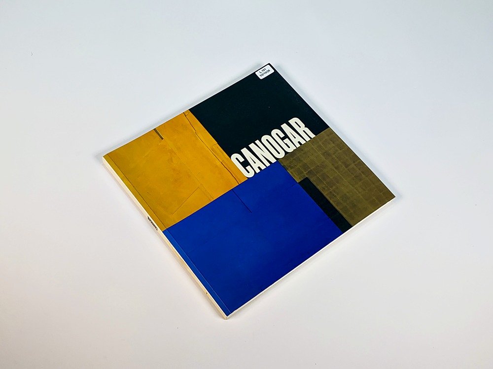 Libro de Arte "Canogar, Arte Español para el Exterior" con Tapa Decorativa