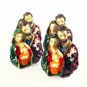 Lote anterior: Lote de 4 Figuras Religiosas Familia Sagrada en Pasta, 22 cm