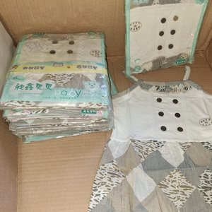 Lote anterior: Lote de Ropa para Bebé: Vestidos y Pañales Descartables