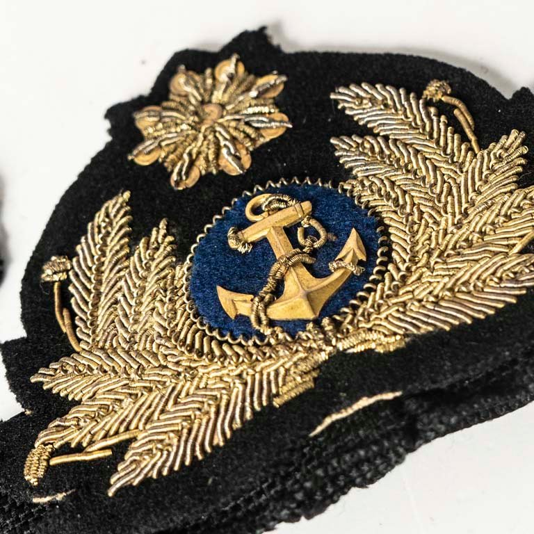 Insignias para gorra de la Armada de Uruguay - imagen 2