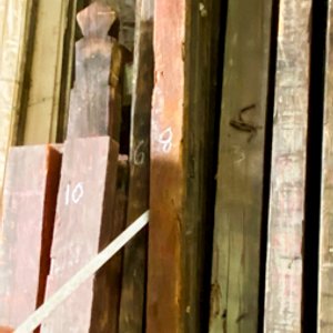 Lote de 14 Tirantes de Pinotea y Pino con Detalles - imagen 2
