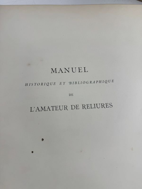 Manual histórico y bibliográfico del aficionado a la encuadernación - imagen 3