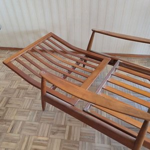 Sillón Cama Danés Estilo Mid-Century Moderno Años 60 - imagen 11