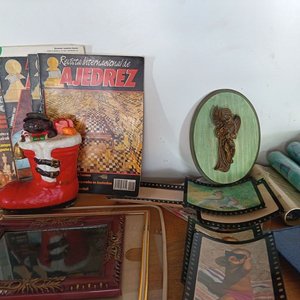 Lote de Adornos, Revistas de Ajedrez y Álbumes de Fotos - imagen 7