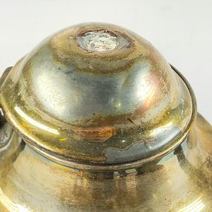 Cuatro piezas de servir en metal quadruple (con detalles) tetera, cafetera, tetera, azucarero y lechera - imagen 5