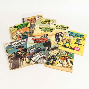 Lote siguiente: 11 revistas comic`s Hopalong Cassidy de editorial Novaro 