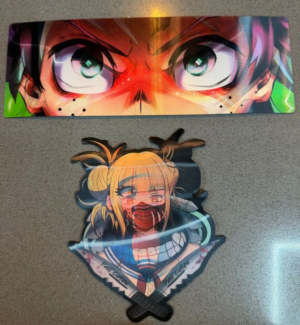 Stickers Anime Personajes Ojos y Chicas