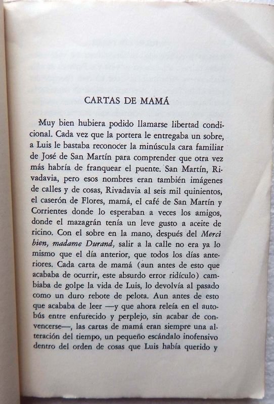 Libro de Julio Cortázar: Las Armas Secretas. Cinco Cuentos. - imagen 3