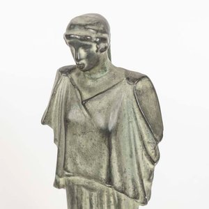 Réplica Escultura Griega Auriga de Delfos - Bronce Patinado - imagen 2
