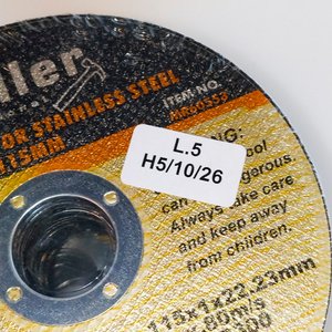 50 Discos de corte Moller 4.5 - imagen 3
