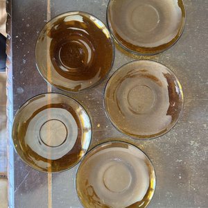 Lote anterior: Conjunto de 5 Platos de Vidrio Ambar para Postre o Entrada