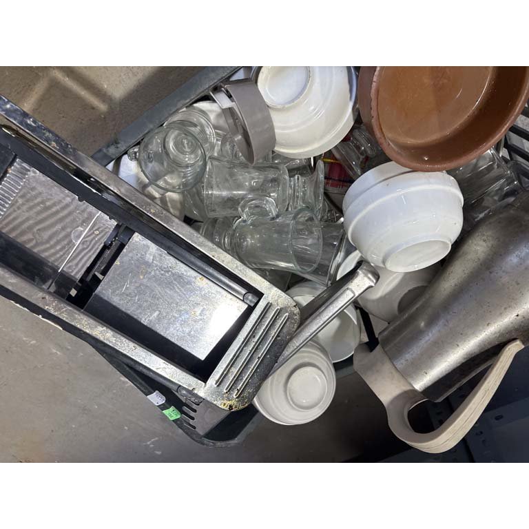 Lote de vidrio para café: vasos y jarra - imagen 2