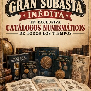 Lote anterior: Gran Subasta Inédita de Catálogos Numismáticos y Monedas