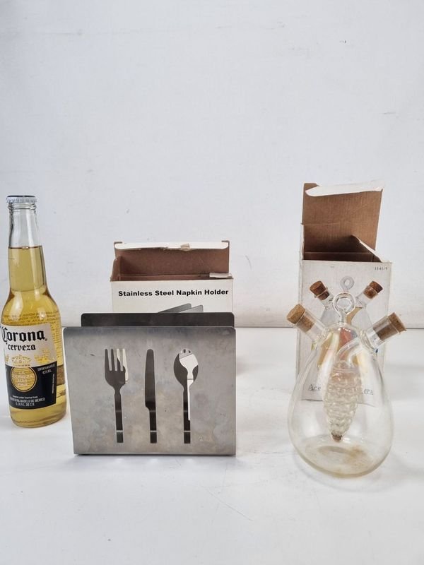 Aceitera Y Servilletero y Accesorios para la Mesa - imagen 2