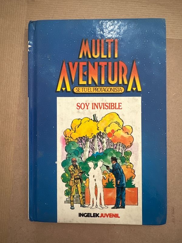 Libro "Soy Invisible" Multi Aventura - Ingelec Juvenil