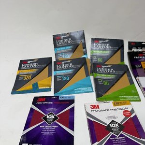 Lote de Lijas 3M Pro-Grade y Sandblaster - imagen 2