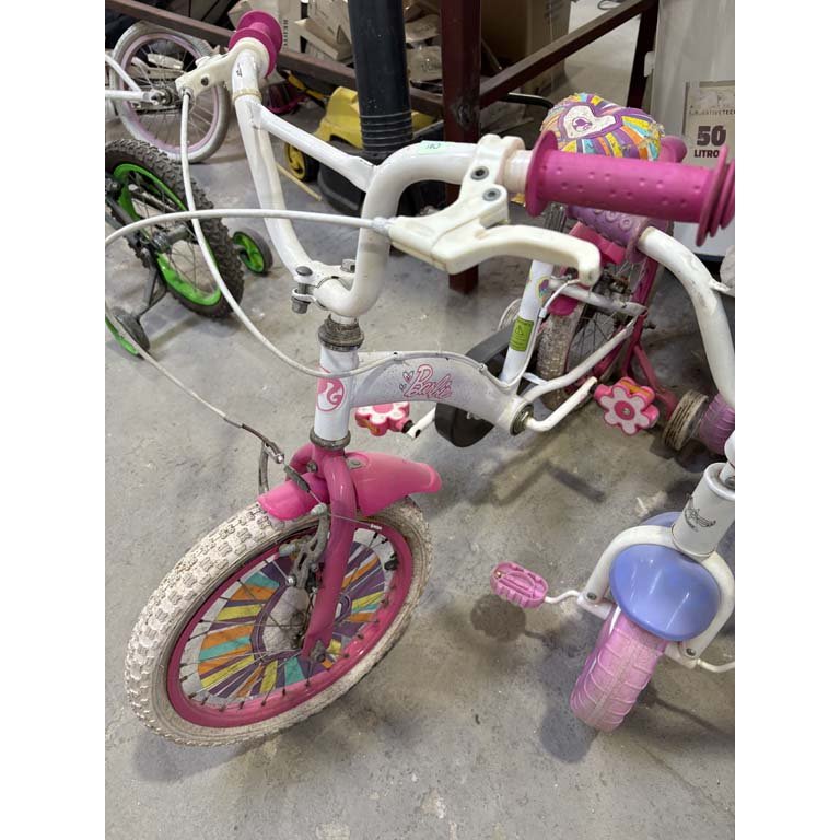 Bicicleta y triciclo para niña Barbie - imagen 2