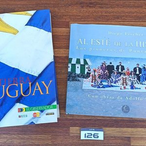 Libro "Mi Tierra Uruguay" y "Al Este de la Historia" de Diego Fisher - imagen 1