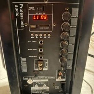 Parlante Bluetooth Telefunken Profesional Audio con Ruedas y Manija - imagen 6