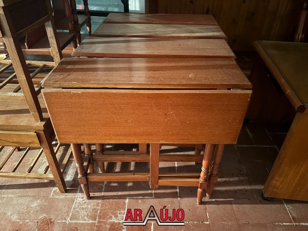 Mesas Libro Plegables de Madera para Restaurar - imagen 1