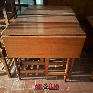Mesas Libro Plegables de Madera para Restaurar - imagen 1
