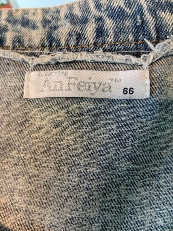 Vestido de jeans maternal AN FEIYA - imagen 3