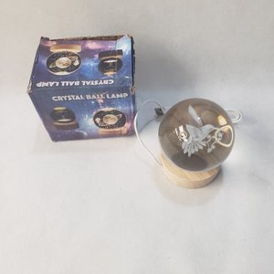 Lote siguiente: Lámpara Velador Colibrí Cristal Esfera