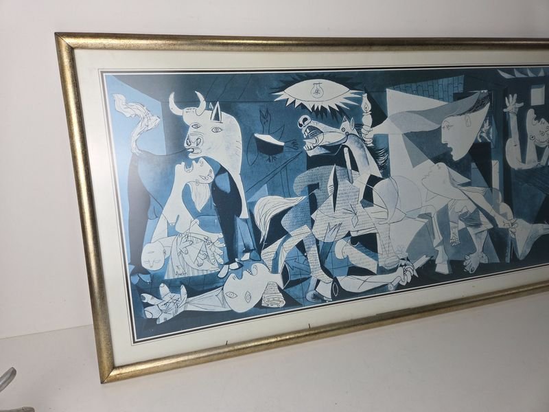El Guernica de Picasso, lámina enmarcada - imagen 2