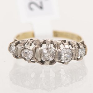 Cintillo de Oro 18k con Brillantes - imagen 1