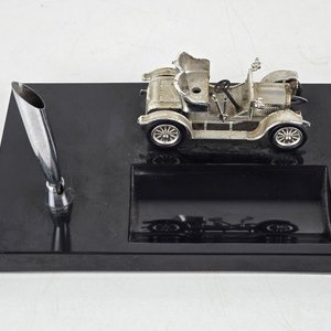 Portaplumas Vintage con Modelo de Auto Lesney Made in England - imagen 2
