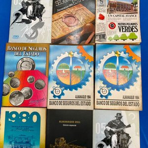 Lote de 9 Almanaques del Banco de Seguros del Estado - imagen 3