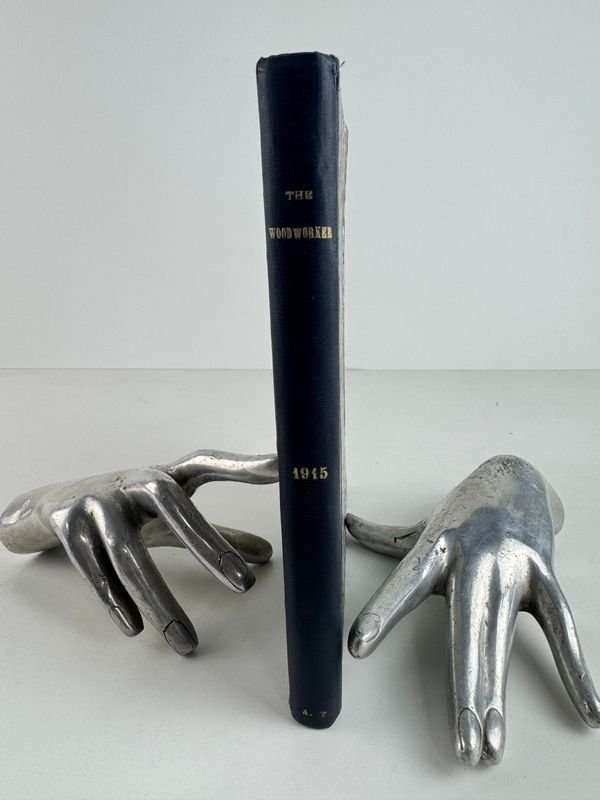 Lote siguiente: Libro técnico sobre carpintería: The Woodworker, enero–diciembre de 1915